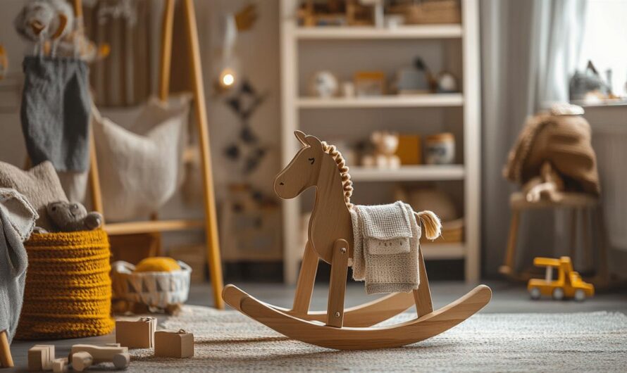 Collection exclusive de chevaux a bascule : les modeles uniques et personnalisables